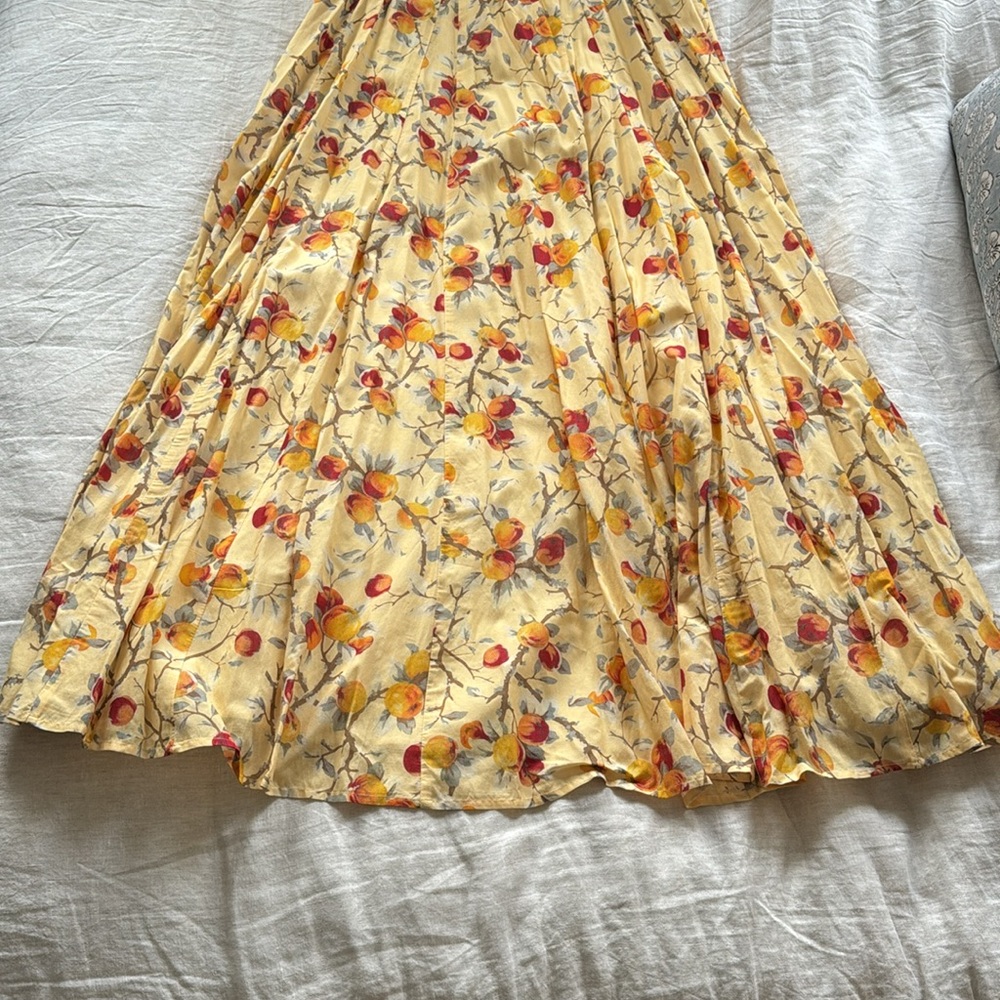 NWT Posse Paloma printed cotton-blend voile maxi dress - Picture 3 of 8